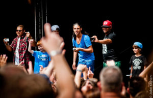 Ali B & Brownie, Brace, Darryl op ParkCity Live, Park Bekkerveld, 23 juni 2012