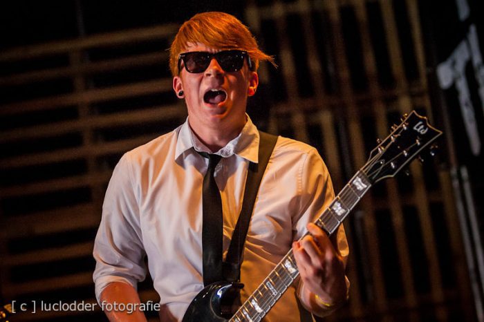 No Fear The Enemy in de Rock Temple Stage tijdens ParkCity Live, Park Bekkerveld, 23 juni 2012