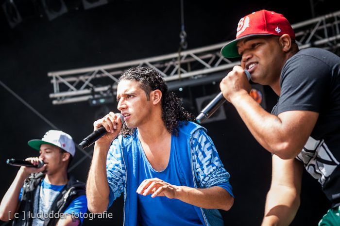 Ali B & Brownie, Brace, Darryl op ParkCity Live, Park Bekkerveld, 23 juni 2012