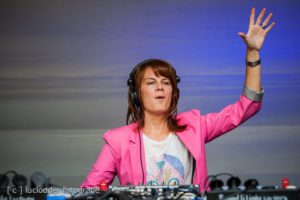 DJ Y-MOR tijdens ParkCity Live, Park Bekkerveld, 23 juni 2012