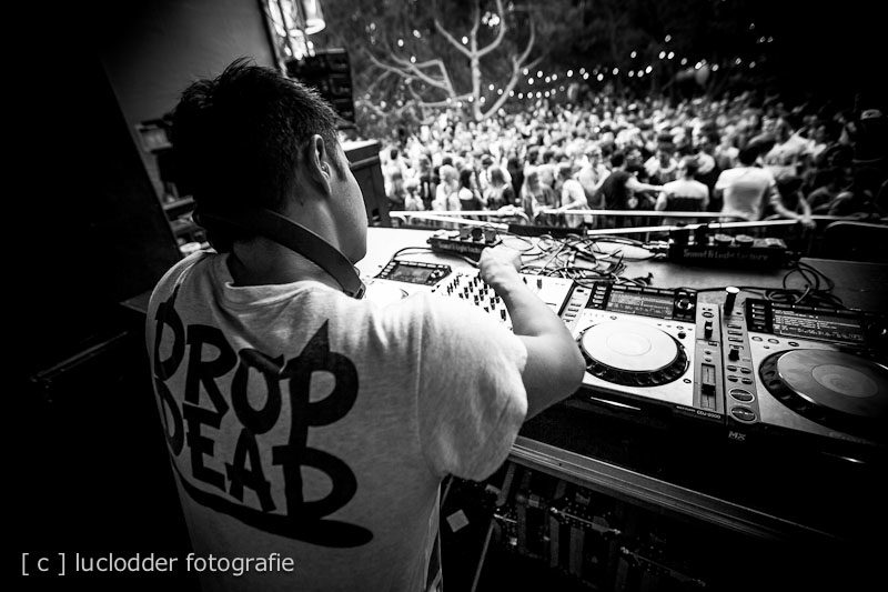 DJ PureSang tijdens ParkCity Live, Park Bekkerveld, 23 juni 2012