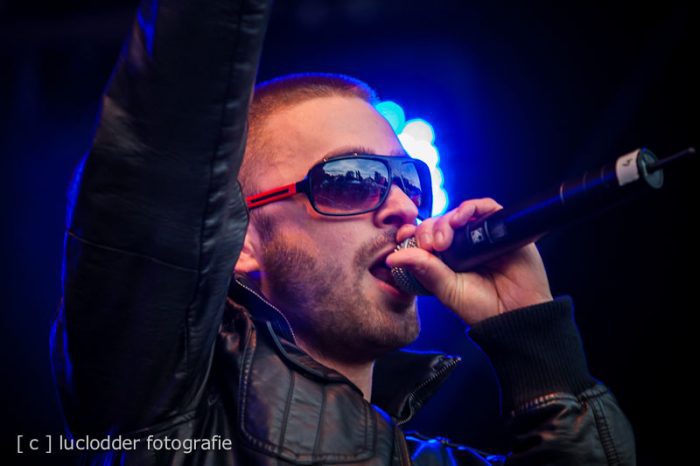 Mr. Polska & Nouveau Riche tijdens ParkCity Live, Park Bekkerveld, 23 juni 2012