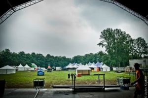 ParkCity Live terrein in opbouw, Mainstage view