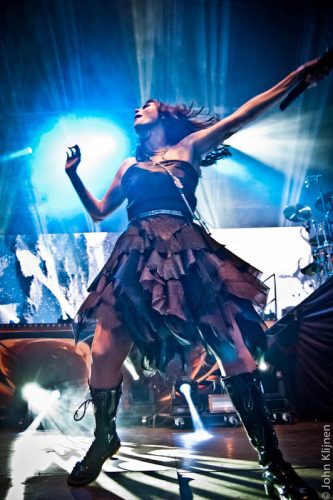 Within Temptation speelt live op ParkCity Live, Park Bekkerveld, 23 juni 2012
