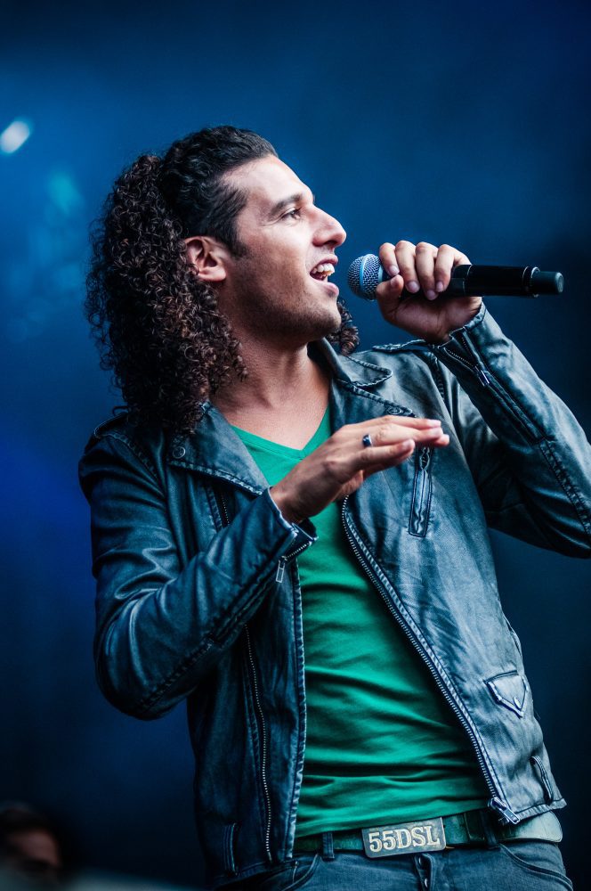 Ali-B (& Brownie Dutch, Yes-R en Daryll) live tijdens ParkCity Live, Heerlen 6-7-2014