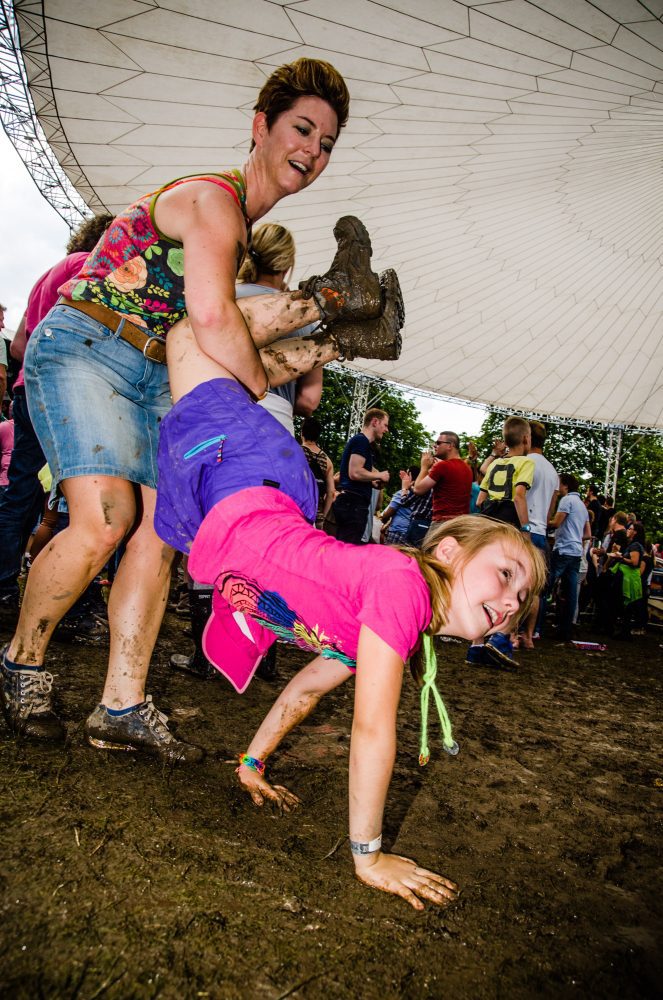 Publiek tijdens ParkCity Live, Heerlen 6 juli 2014