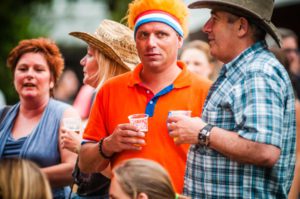 Klaar voor de wedstrijd ParkCity Live, Heerlen 5 juli 2014