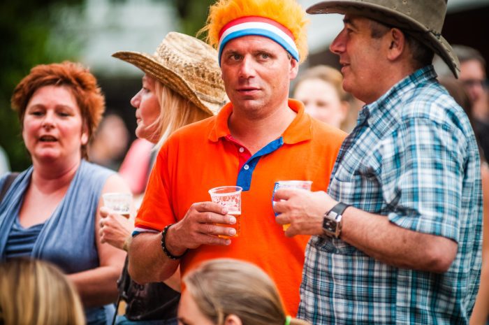 Klaar voor de wedstrijd ParkCity Live, Heerlen 5 juli 2014