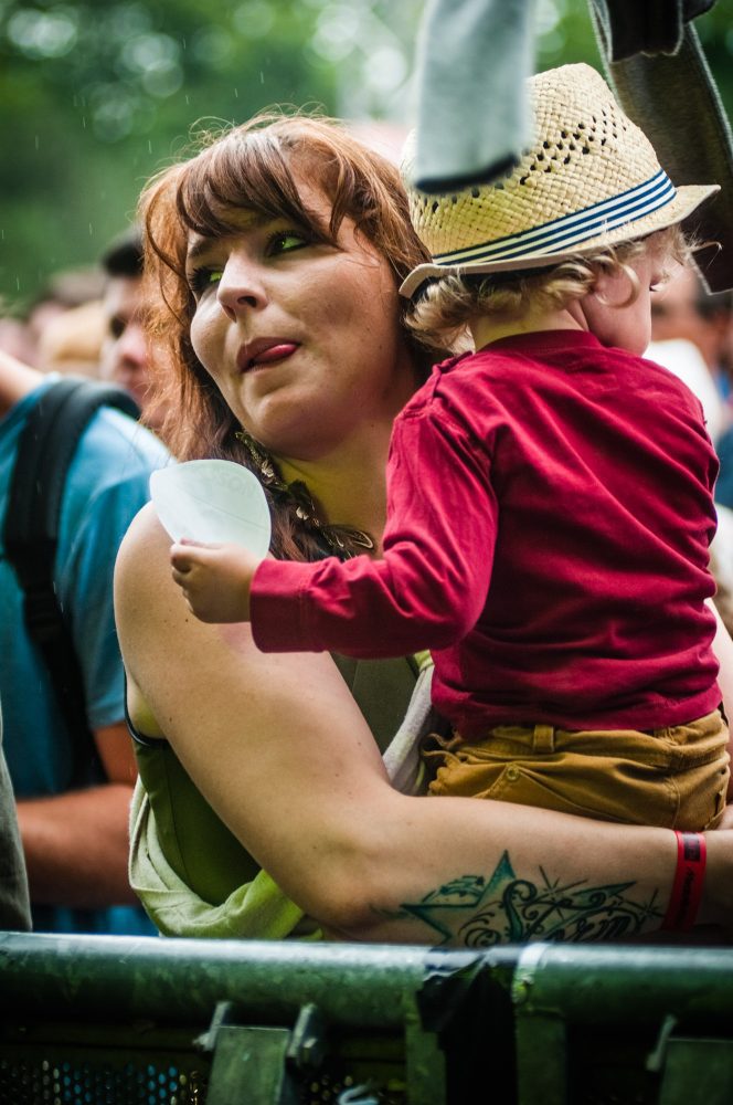 Publiek tijdens ParkCity Live, Heerlen 5 juli 2014