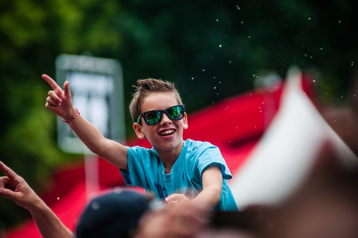 Publiek tijdens ParkCity Live, Heerlen 6 juli 2014