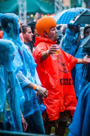 Oranje fan live op ParkCity Live, Heerlen 5 juli 2014