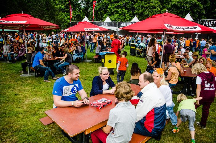 Publiek op ParkCity Live, Heerlen 5 juli 2014