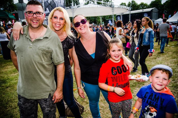 Publiek op ParkCity Live, Heerlen 5 juli 2014