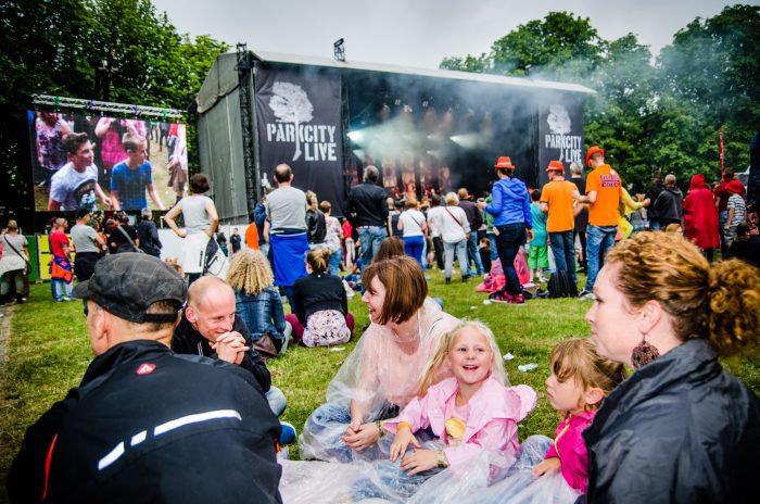 Publiek op ParkCity Live, Heerlen 5 juli 2014