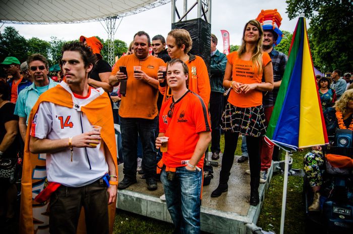 Publiek tijdens ParkCity Live, Heerlen 5 juli 2014