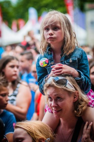 Publiek tijdens ParkCity Live, Heerlen 6-7-2014