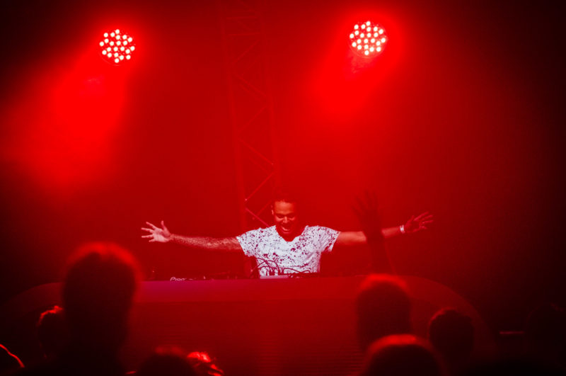 Sandro Silva live in de Dance Area op ParkCity Live, Heerlen 5 juli 2014