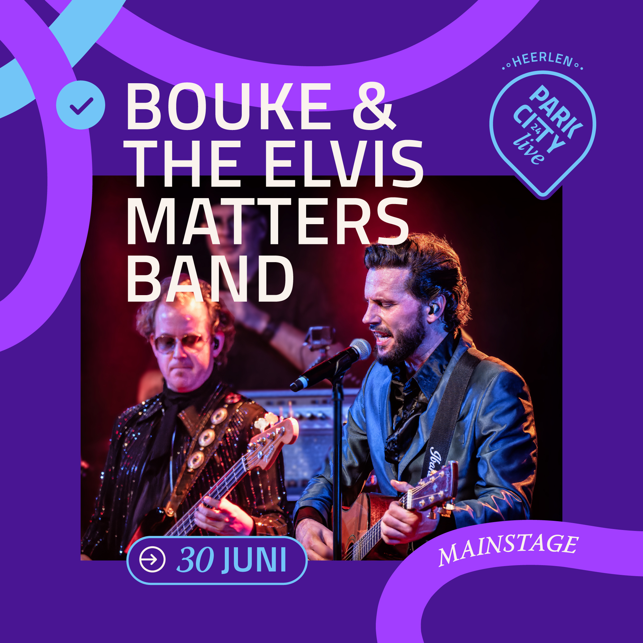 BOUKE & THE ELVIS MATTERS BAND ParkCity Live