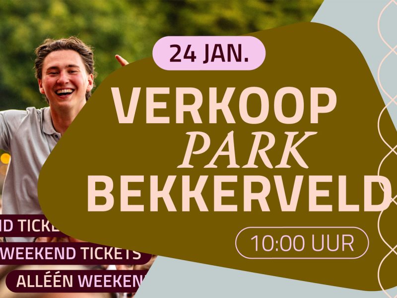 Hardcopy tickets van PCL te koop op park Bekkerveld